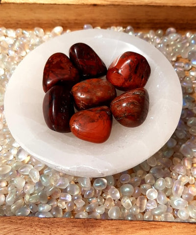 Brecciated Jasper Tumbled