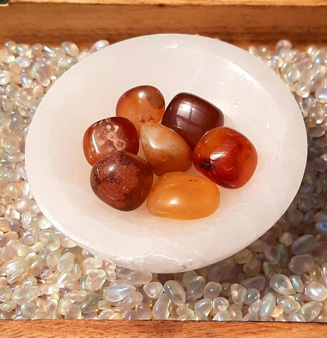 Carnelian Tumbled