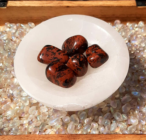 Mahogany Obsidian Tumbled