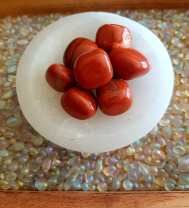 Red Jasper Tumbled