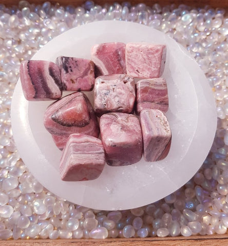 Rhodochrosite Tumbles