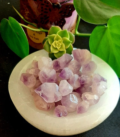 Amethyst Flower Points