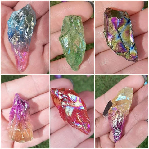 Aura Quartz Chunks