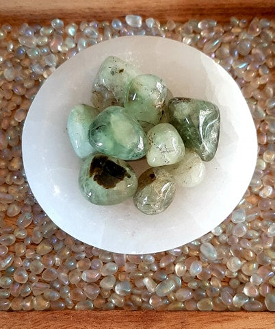 Prehnite Tumbles