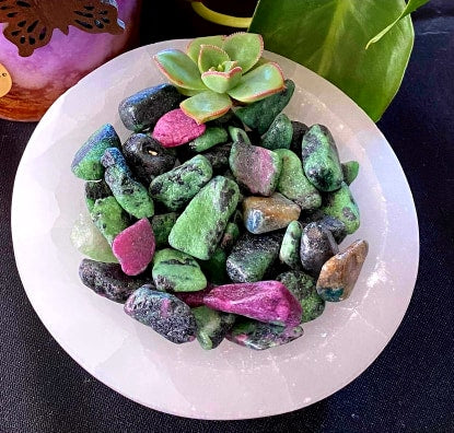 Ruby Zoisite Chips - Large