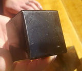 Black Tourmaline - Large Spinning Cube