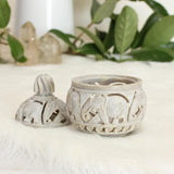 Soapstone Dome Lid Trinket Box
